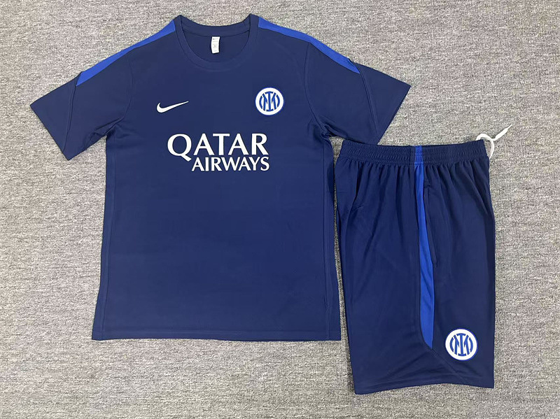 Inter Milan Kids Short Sleeve Tracksuit 16#-28# · 3