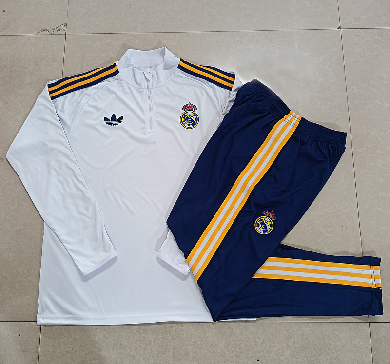 Real Madrid Kids Long Sleeve Tracksuit 10#-18# # 3