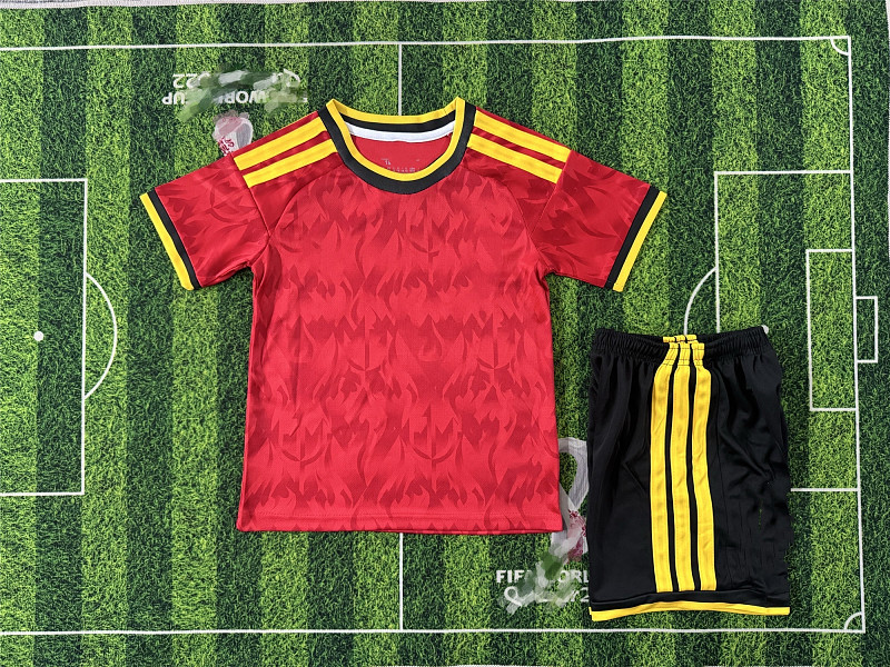 2026 Belgium Home Kids 32 Teams Kit 16#-28# 32 · 4