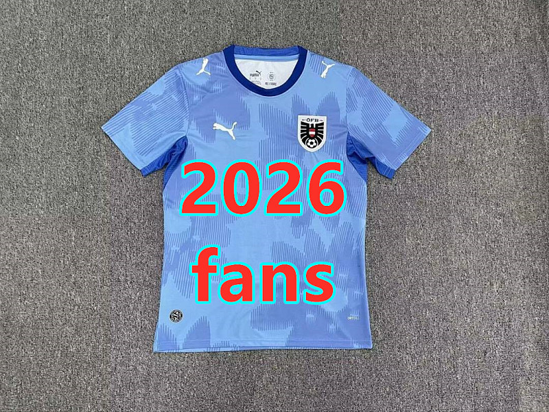 2026 Austria Away Fans 32 Team Jersey 32 · 3