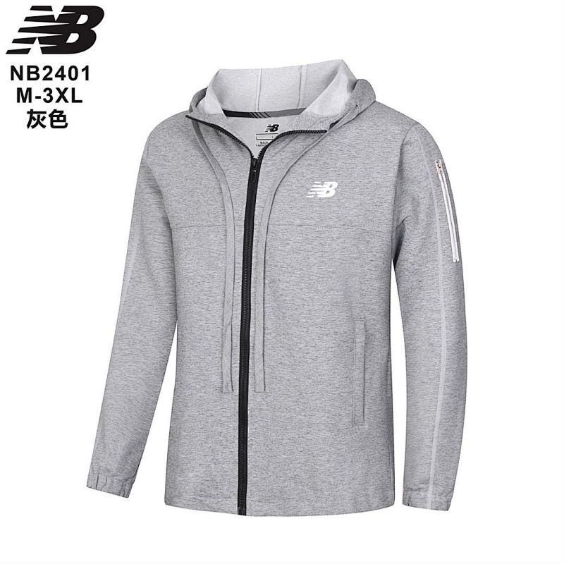 New Balance Long Zipper Hoodie Jacket 10