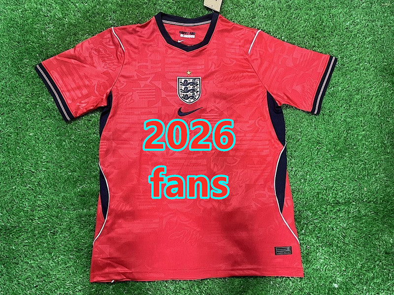2026 England Away Fans Version Jersey · 2
