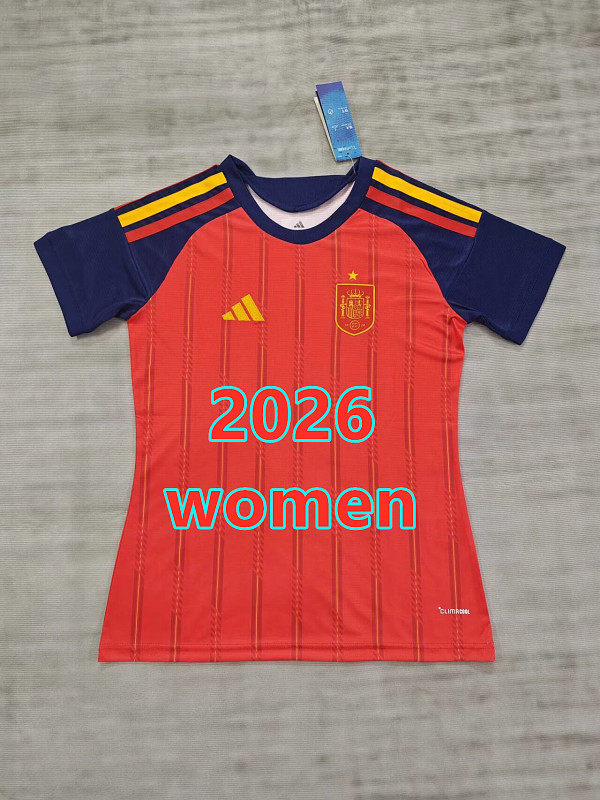 2026 Spain Home Women 32 Teams Jersey 32 · 3