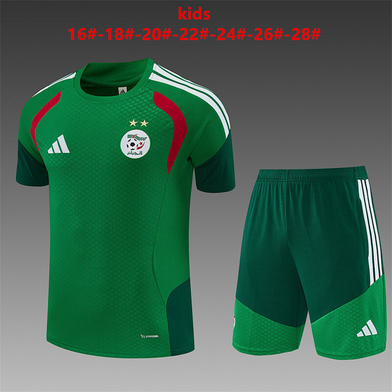 2026 Algeria Kids Short Sleeve Tracksuit 16#-28# · 4