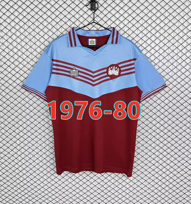 1976-80 West Ham Home Retro Fans Version Jersey · 2