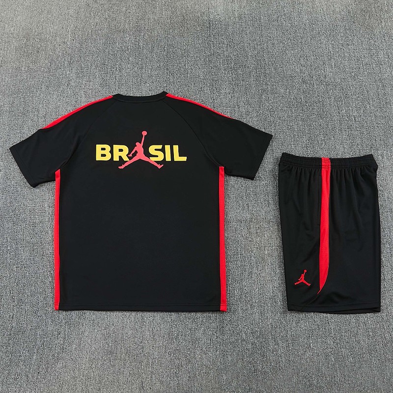 2026 Brazil Kids Short Sleeve Tracksuit 20#-28# · 3