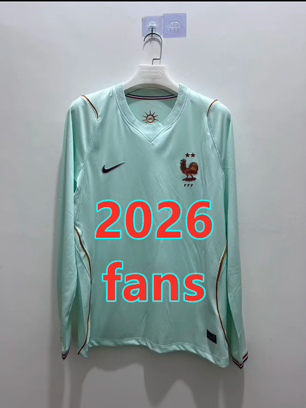 2026 France Away Fans Long 4 Teams Jersey 4 · 5