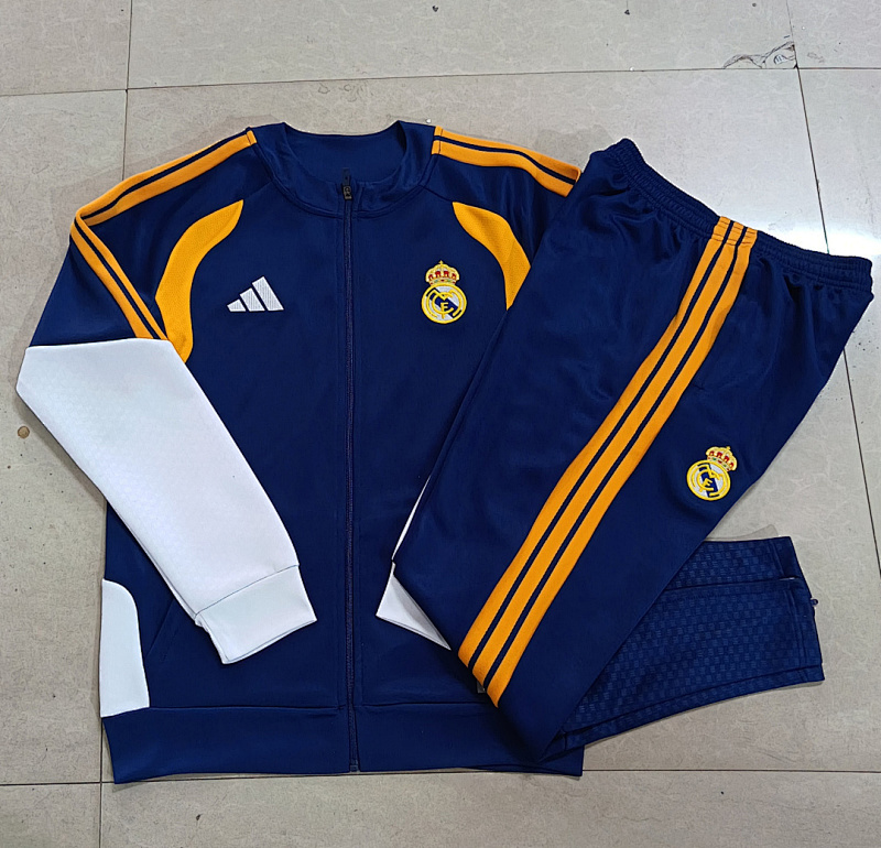 Real Madrid Long Zipper Jacket 4