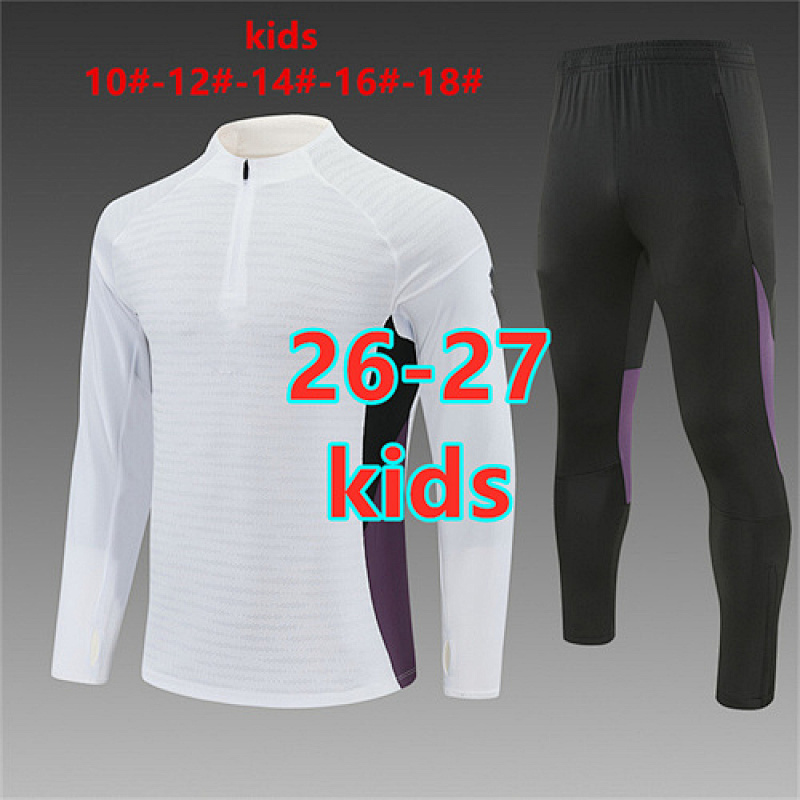 Manchester United Kids Player Long Sleeve Tracksuit #10-#18 · 3