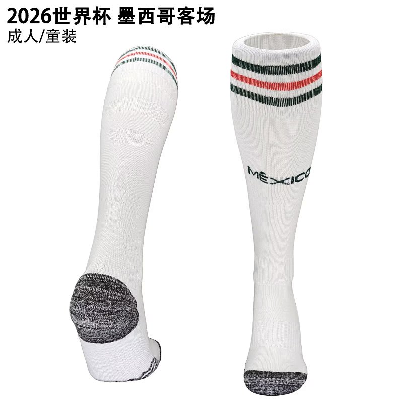 2026 Mexico Away Adult/kids Socks /