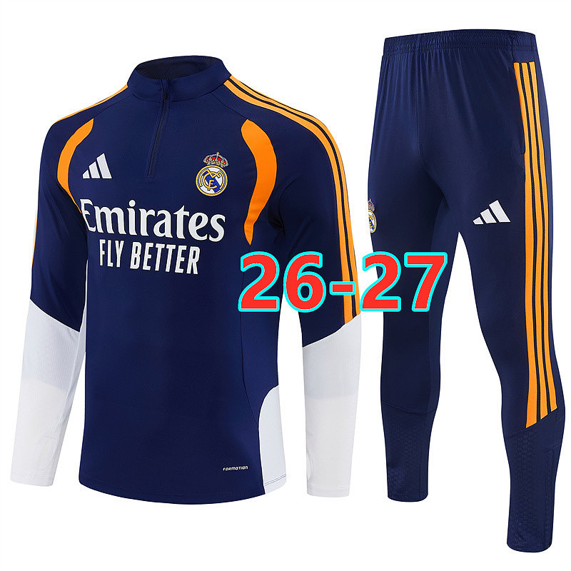 Real Madrid Long Sleeve Tracksuit