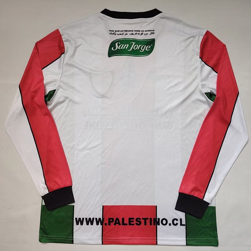 2022 Palestine Home Retro Long Jersey · 3
