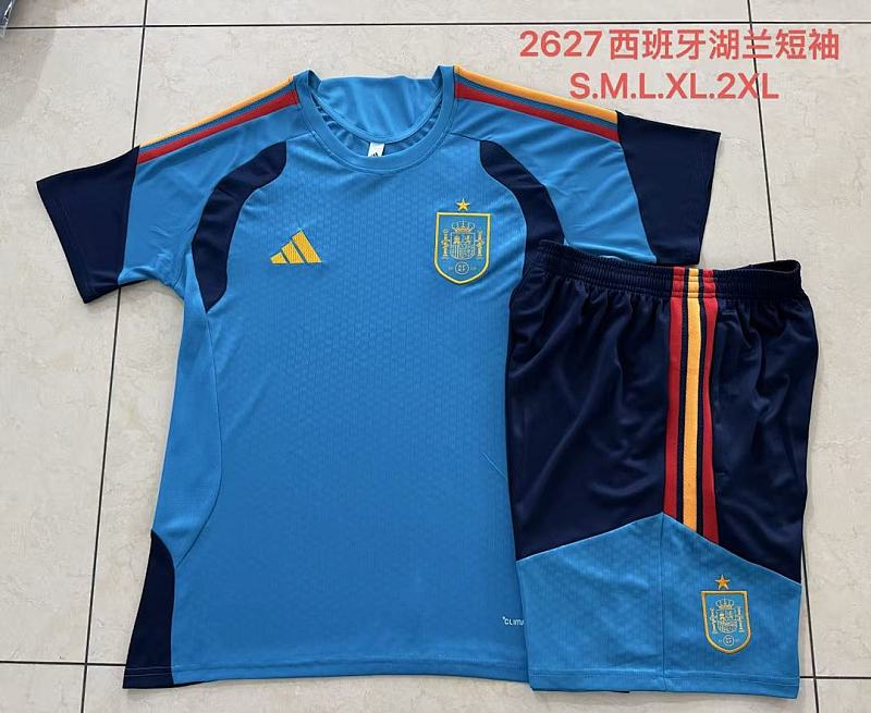 2026 Spain Short Sleeve Tracksuit · 6