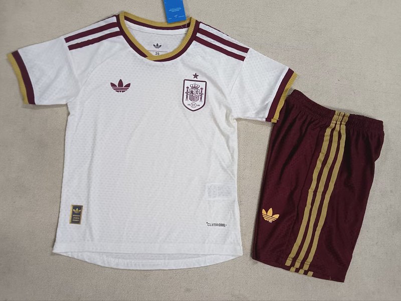 2026 Spain Away Player Kids 8 Teams Kit 16#-28# 8 11
