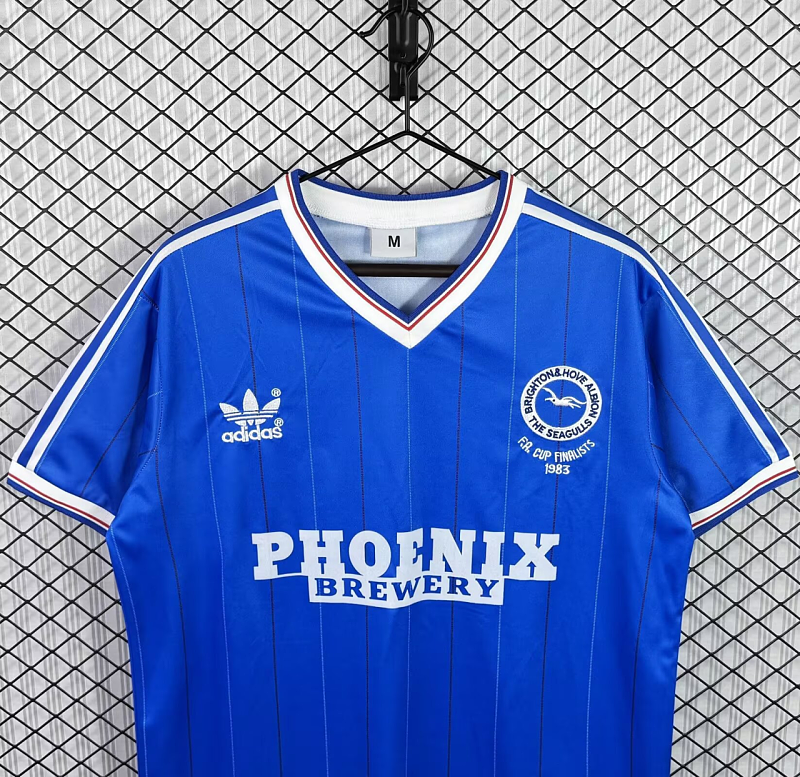 1983-84 Brighton Home Retro Fans Version Jersey · 4