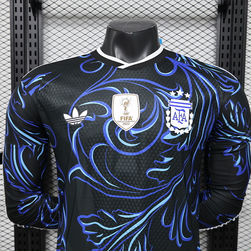 2026 Argentina Away Player Long 32 Teams Jersey 32 · 2