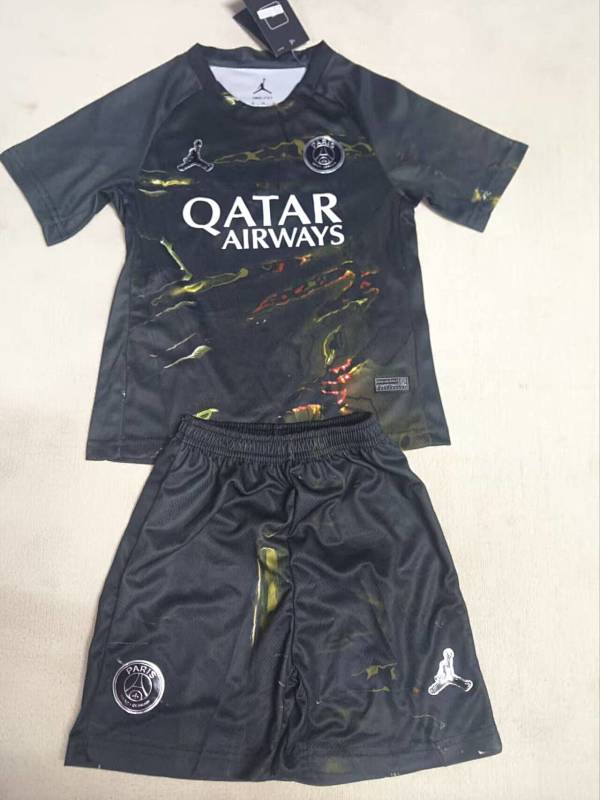 Paris Psg 5th Kids Jersey+shorts Kit 16#-28# 3