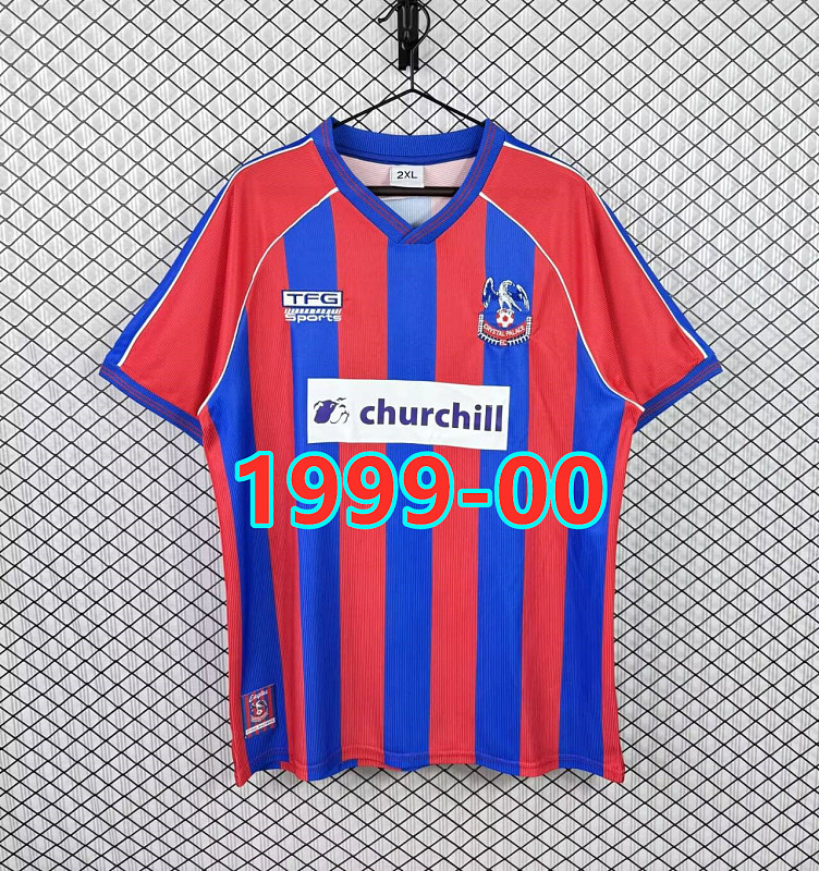 1999-00 Crystal Palace Home Retro Fans Version Jersey