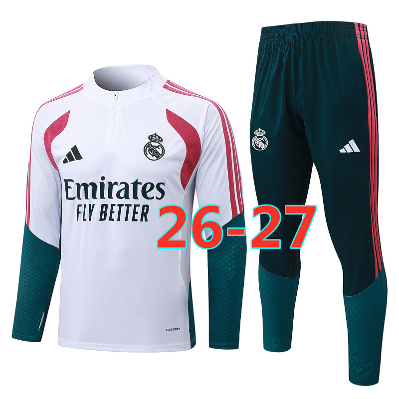 Real Madrid Long Sleeve Tracksuit
