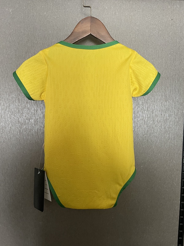 2025 Brazil Home Infant Jersey 9#-12# Bb · 4