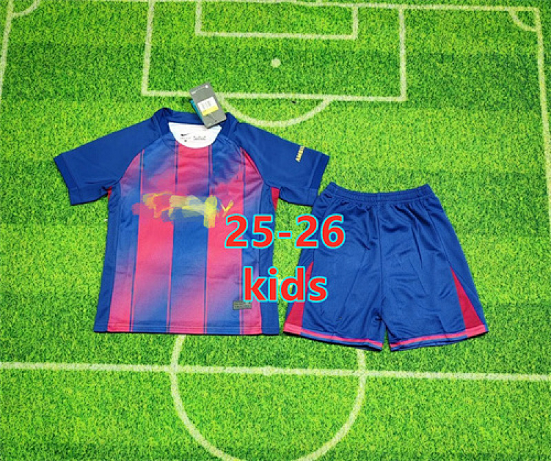 Barcelona Special Kids Jersey+shorts Kit 16#-28# · 3