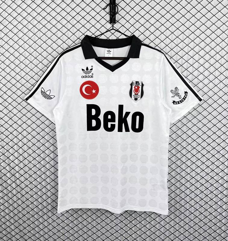 1990-91 Besiktas Home Retro Fans Version Jersey 5