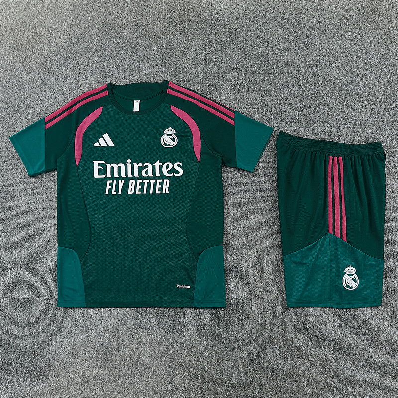 Real Madrid Short Sleeve Tracksuit 4