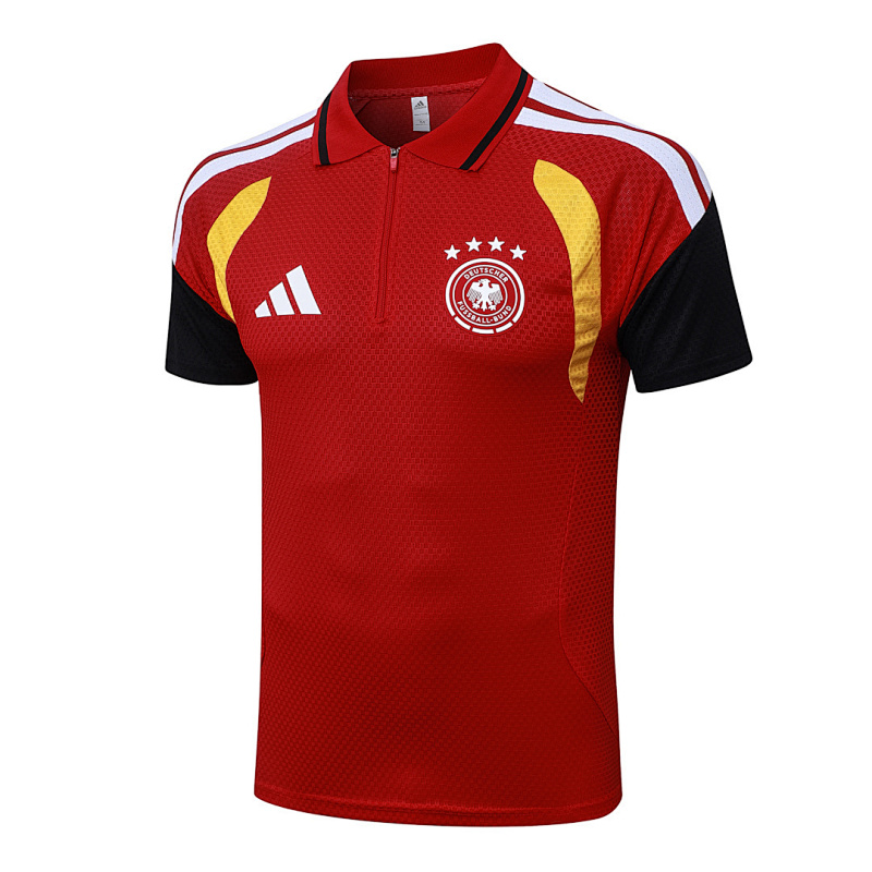 2026 Germany Player Short Sleeve+pants Kit Polo · 3