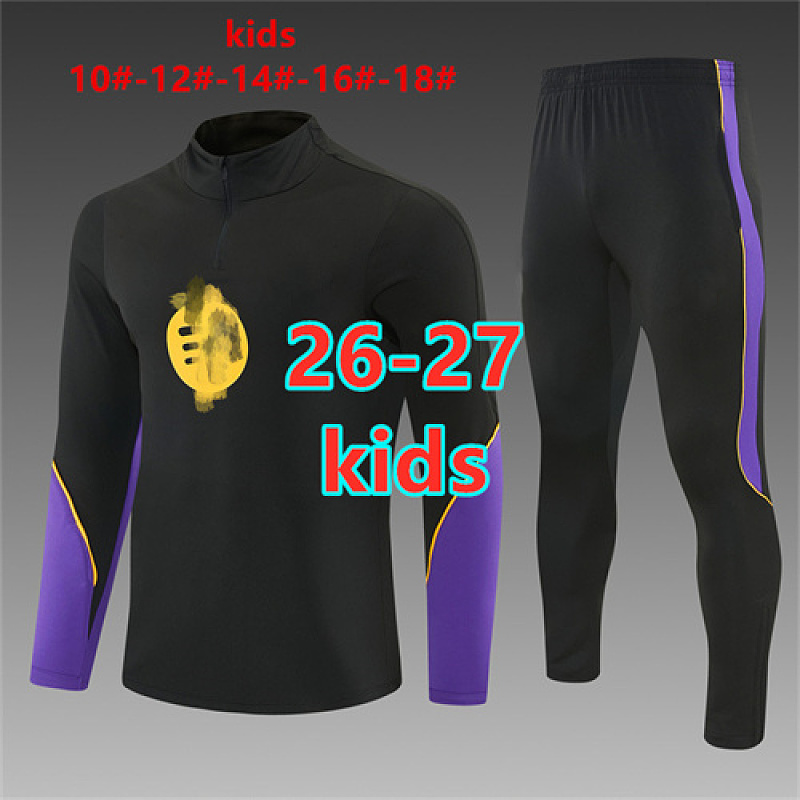 Barcelona Kids Long Sleeve Tracksuit 10#-18# 4