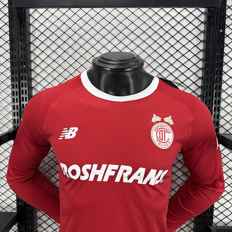 Toluca Home Player Long Jersey · 5