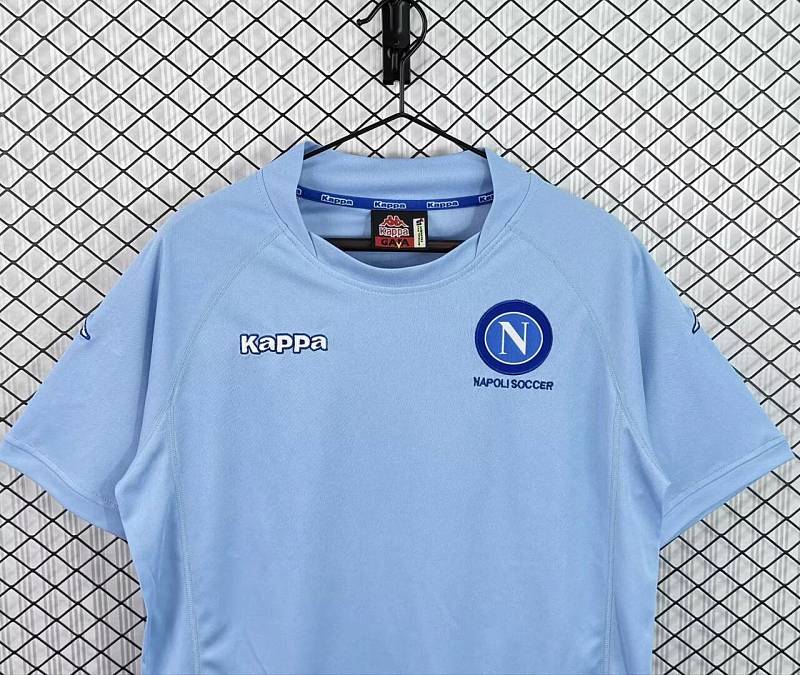 2004-05 Napoli Home Retro Fans Version Jersey · 4