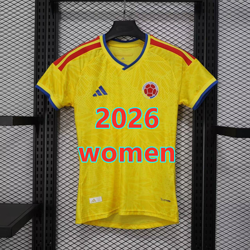 2026 Colombia Home Women Player 16 Team Jersey 16 · 3