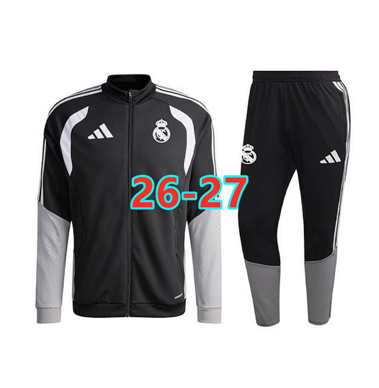 Real Madrid Long Zipper Jacket