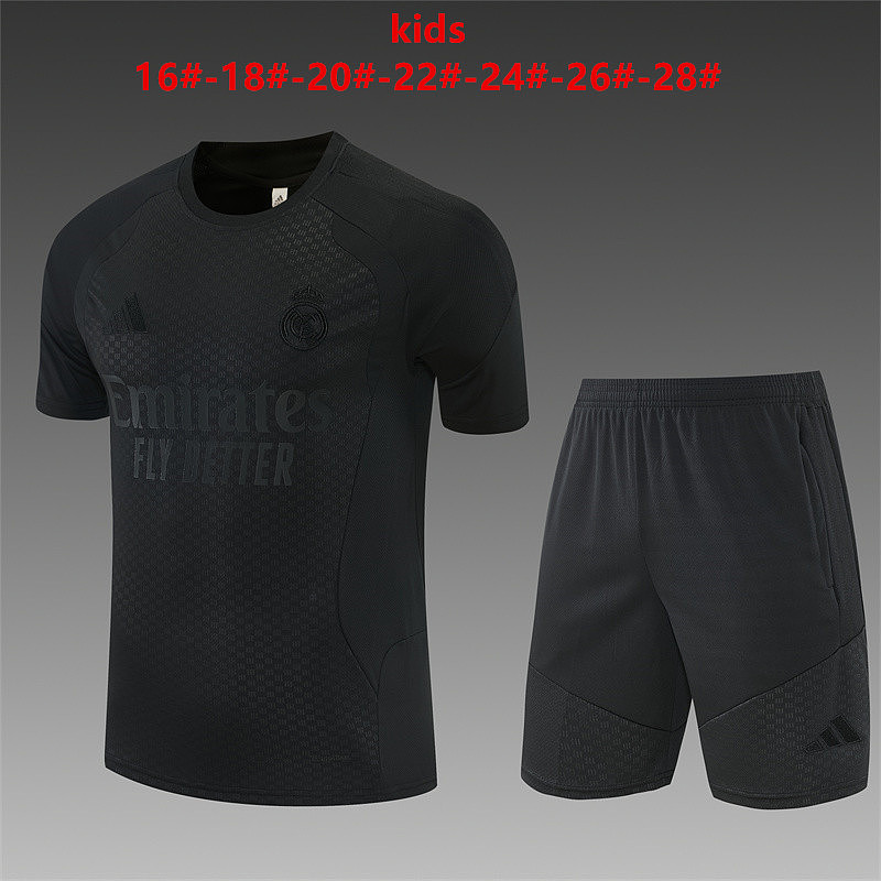 Real Madrid Kids Short Sleeve Tracksuit 16#-28# 3
