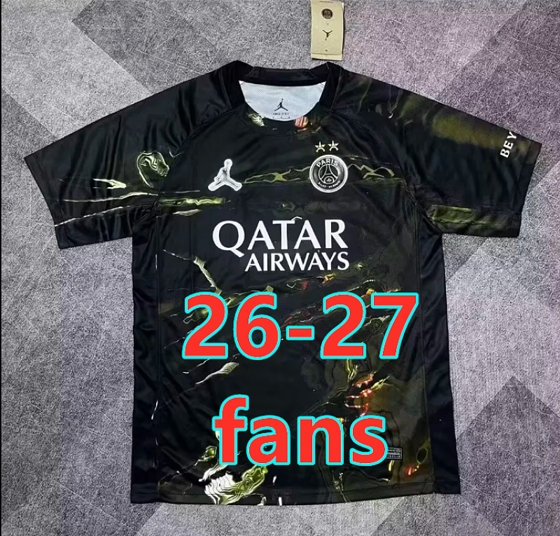 Paris Psg 5th Fans Version With 2 Stars Jersey