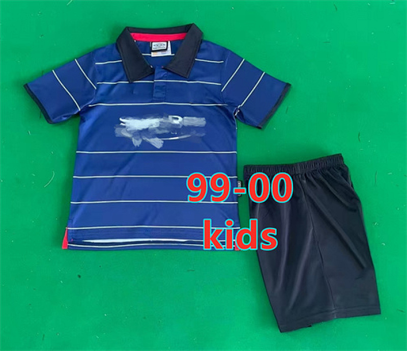 Manchester United Away Kids Retro Kit 16#-28 · 3