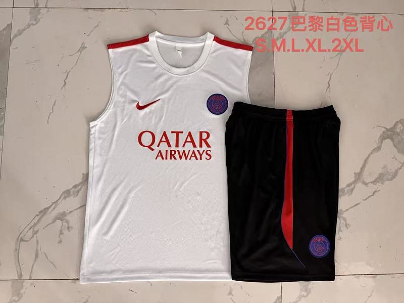 Paris Psg Short Sleeve Vest Tracksuit · 4