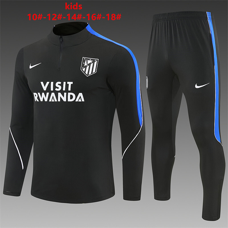 Atletico Madrid Kids Long Sleeve Tracksuit 10#-18# · 3