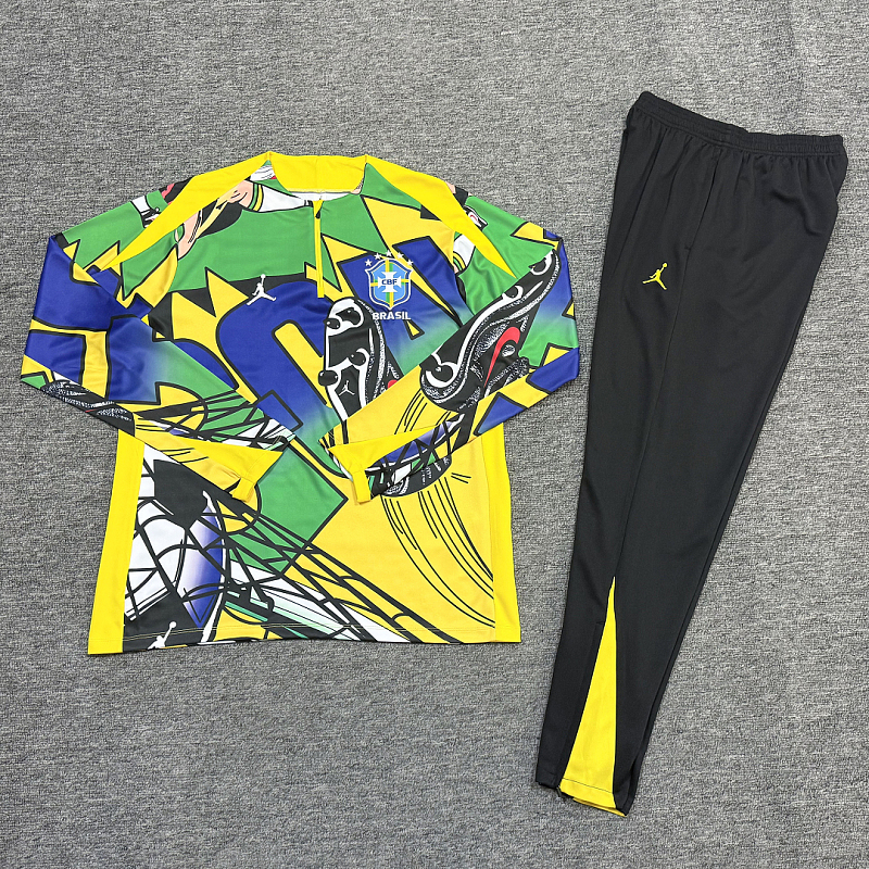 2026 Brazil Long Sleeve Tracksuit · 3