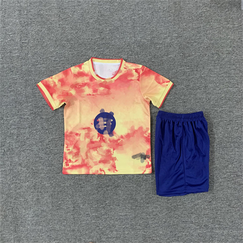 Barcelona Special Kids Jersey+shorts Kit 16#-28# · 2