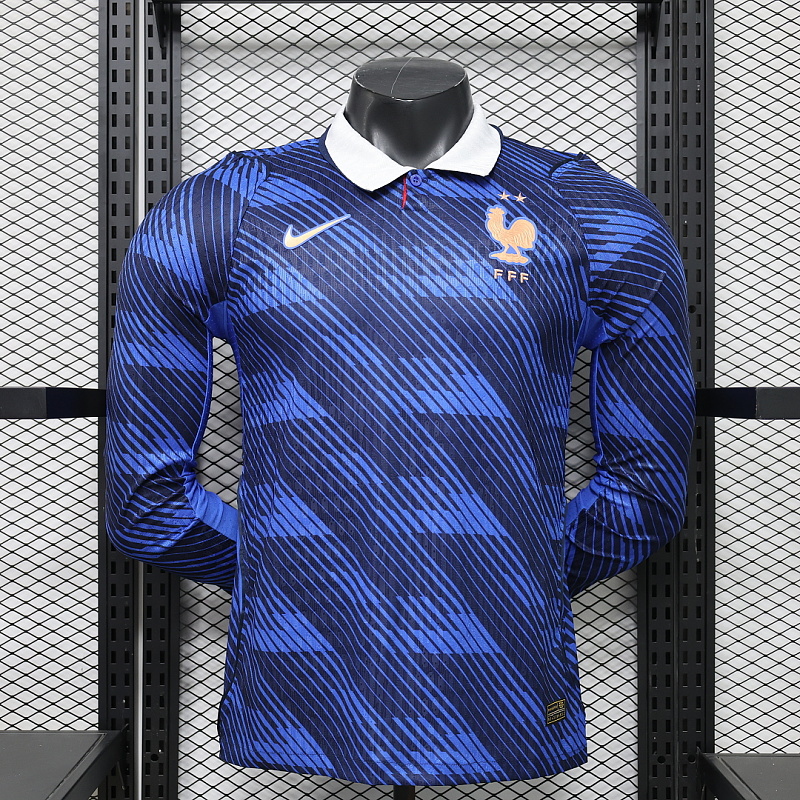 2026 France Home Player Long 16 Teams Jersey 16 · 4