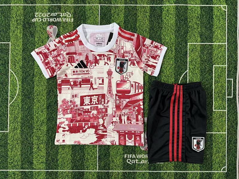 2026 Japan Special Kids Jersey+shorts Kit 16#-28# · 3