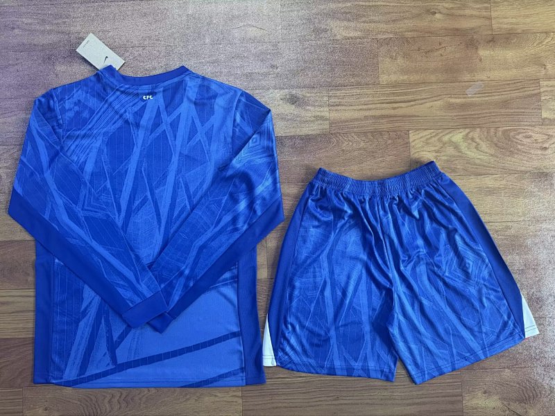 Chelsea Home Fans Long Jersey+shorts Kit 7