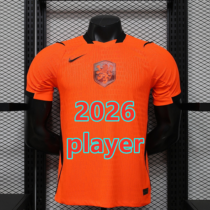 2026 Netherlands Home Player 32 Teams Jersey 32 · 4