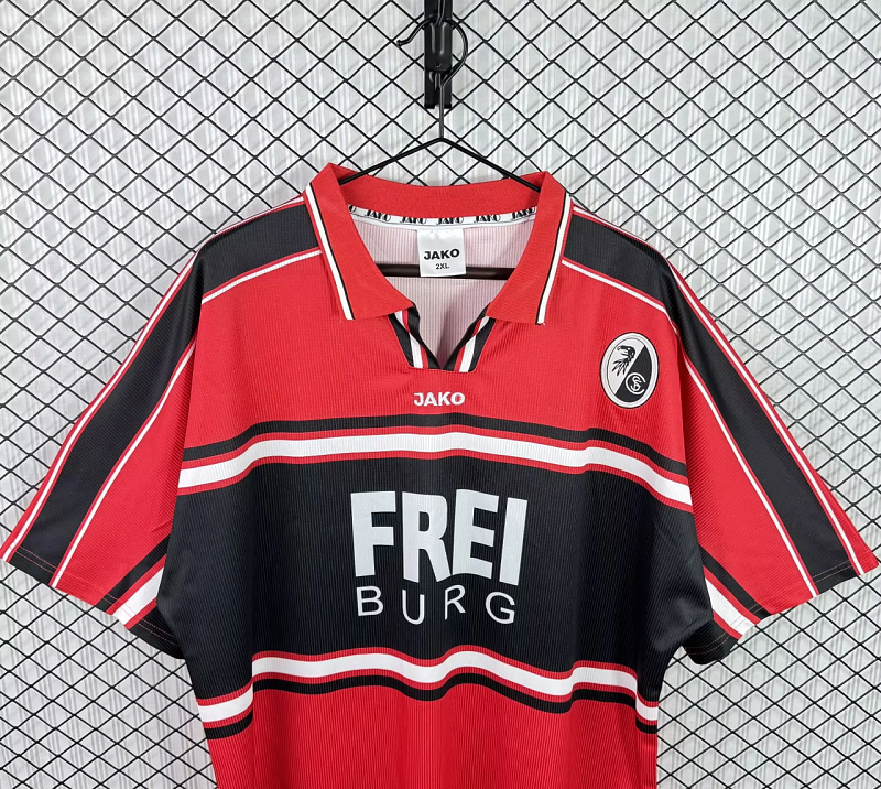 2000-01 Freiburg Home Retro Fans Version Jersey · 4