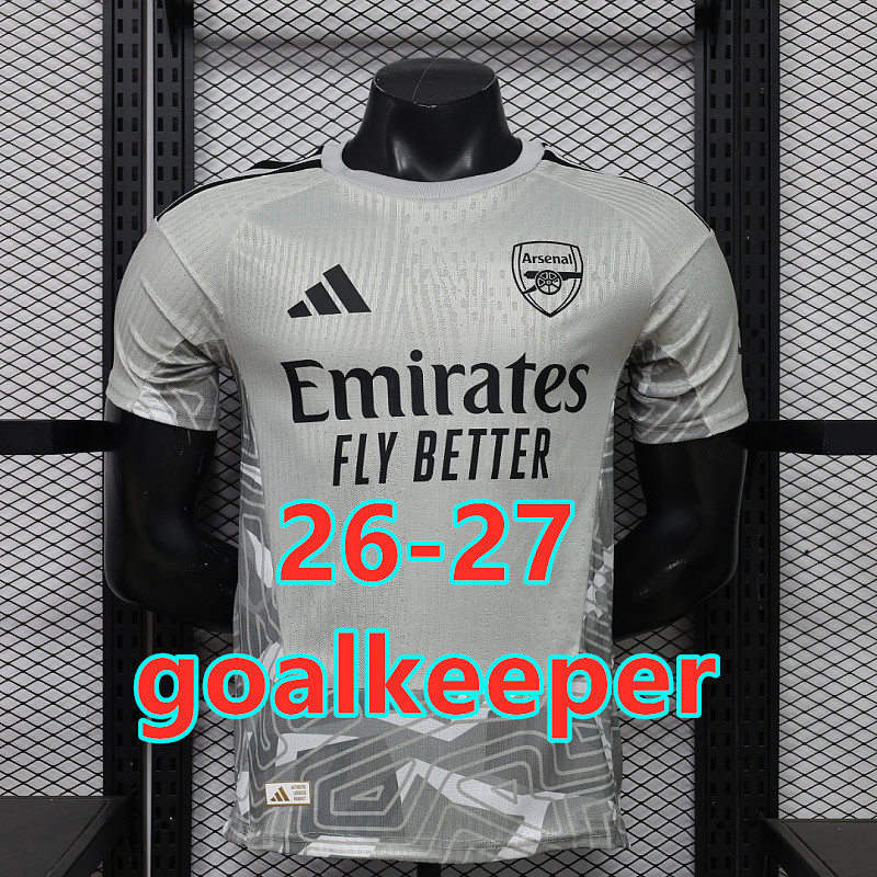 Arsenal Goalkeeper Player Version Jersey 3