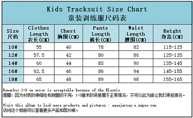 Chelsea Kids Long Sleeve Tracksuit #10- #18 2