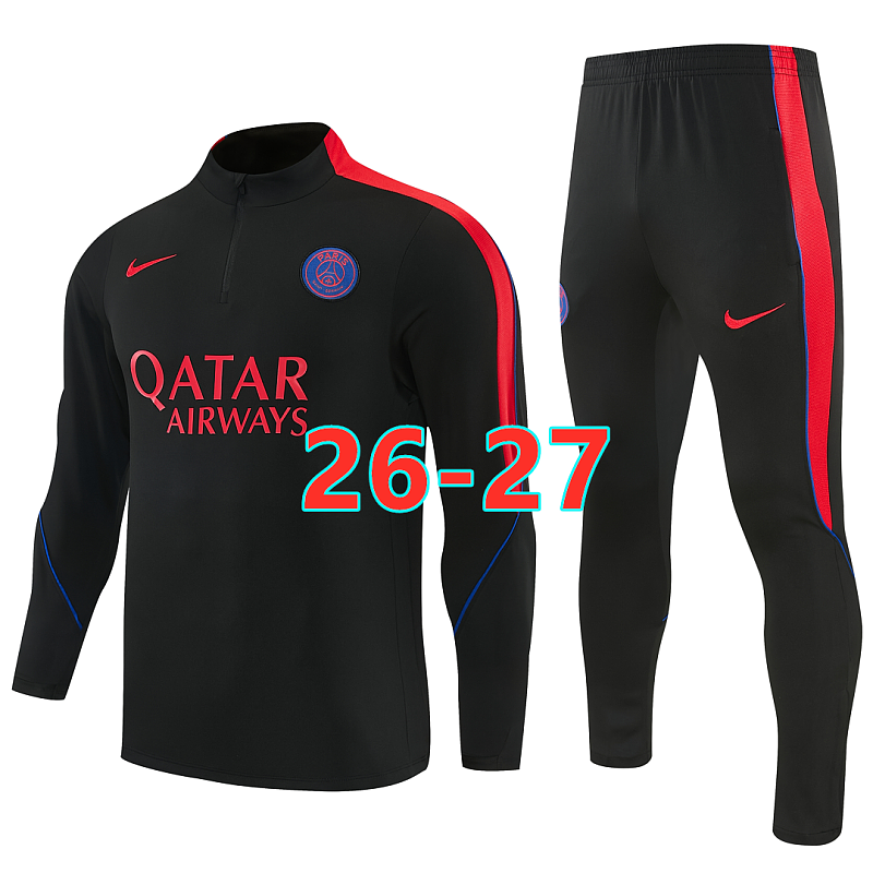 Paris Psg Long Sleeve Tracksuit