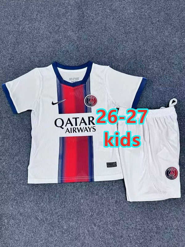Paris Psg Away Kids Jersey+shorts Kit 16#-28# · 3