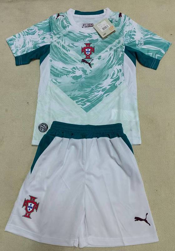 2026 Portugal Away Kids 16 Teams Kit 16#-28# 16 · 3